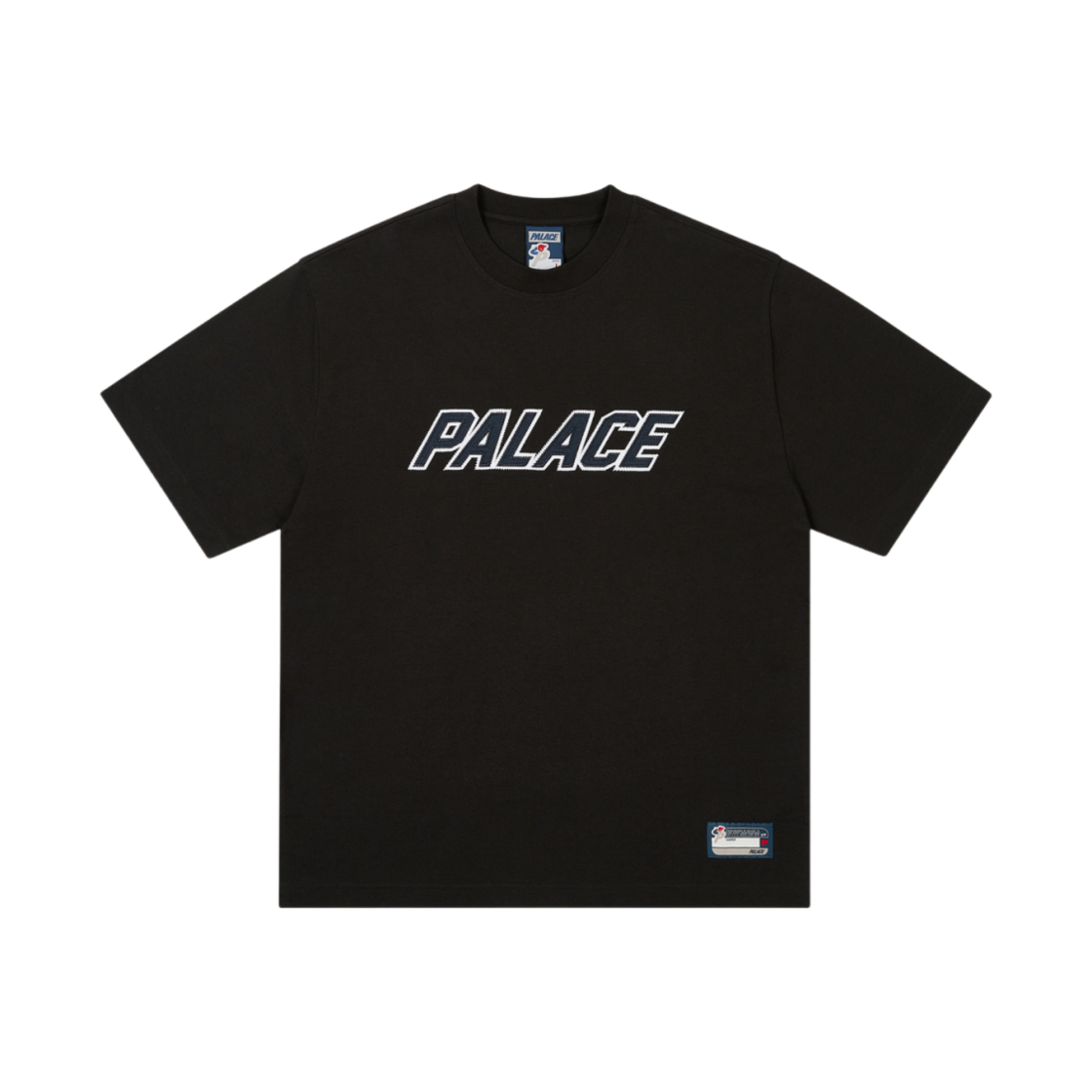 팔라스 애슬래틱 로고 티셔츠 블랙 - 24FW