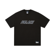 Palace Athletic Logo T-Shirt Black - 24FW