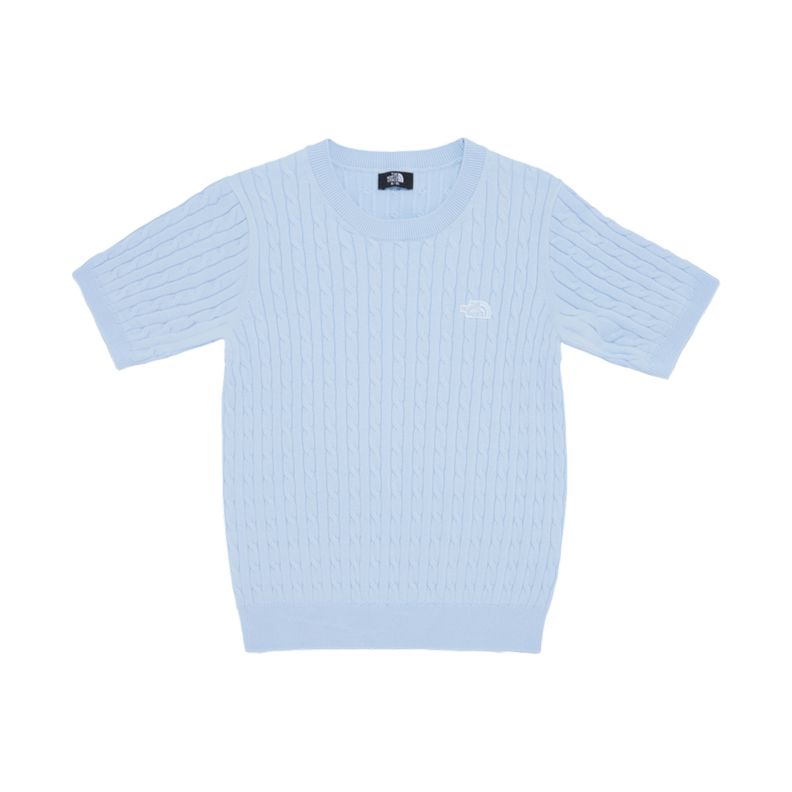 NT7AR30C (W) The North Face Holiday S/S Sweater Light Blue - 25SS