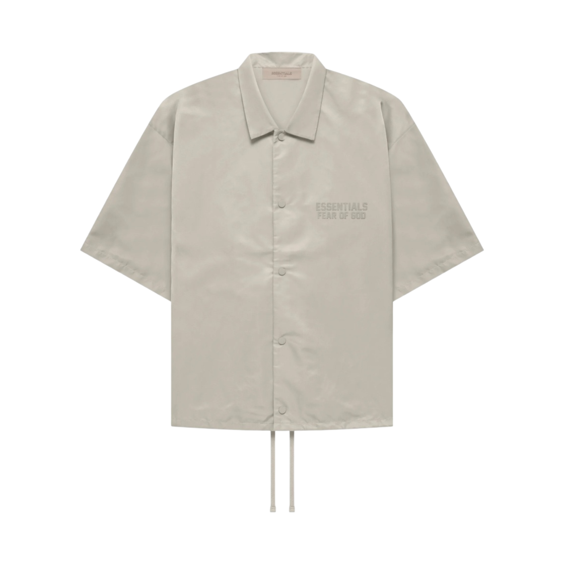 에센셜 숏슬리브 나일론 셔츠 스모크 - 22FW(Essentials Short Sleeve Nylon Shirt Smoke - 22FW) - 1