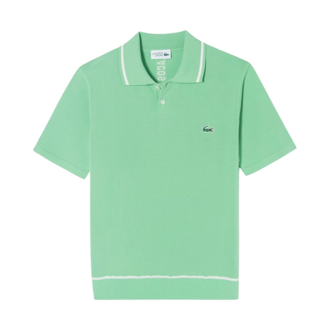 라코스테 라인 포인트 폴로 스웨터 그린(Lacoste Line Point Polo Sweater Green) - 1