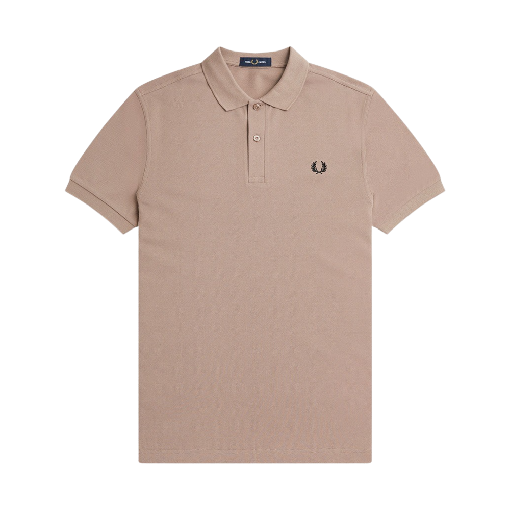 AFPM2416000-V05 Fred Perry M6000 Plain Fred Perry Shirt Dark Pink/Black