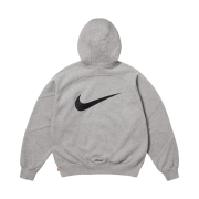 Supreme x Nike Zip Up Hooded Sweatshirt Heather Grey - 25SS