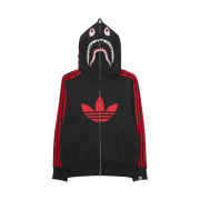 Adidas x BAPE Ultimate Shark Hoodie Black - KR Sizing