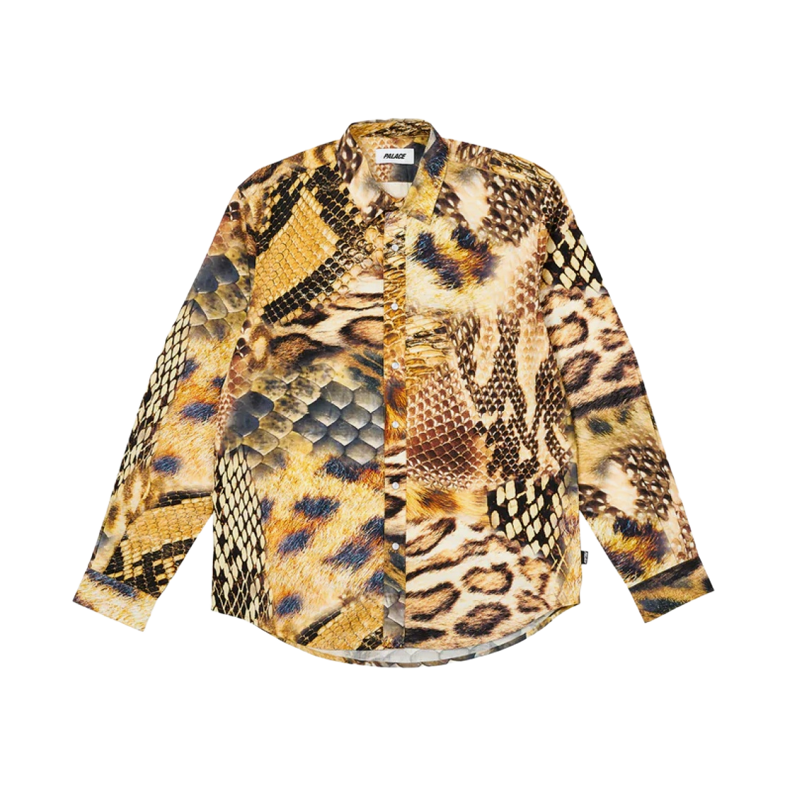 팔라스 애니멀 프린트 셔츠 옐로우 - 23FW(Palace Animal Print Shirt Yellow - 23FW) - 1