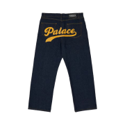 Palace Chain Script Jean Indigo - 23SS