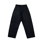 Project G/R Coated Backward Denim Pants Black