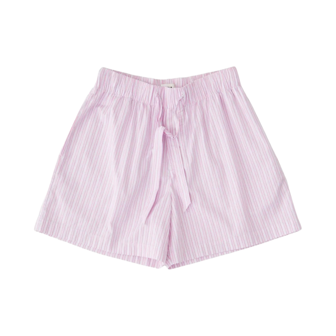테클라 포플린 슬립웨어 쇼츠 카프리 스트라이프(Tekla Poplin Sleepwear Shorts Capri Stripes)