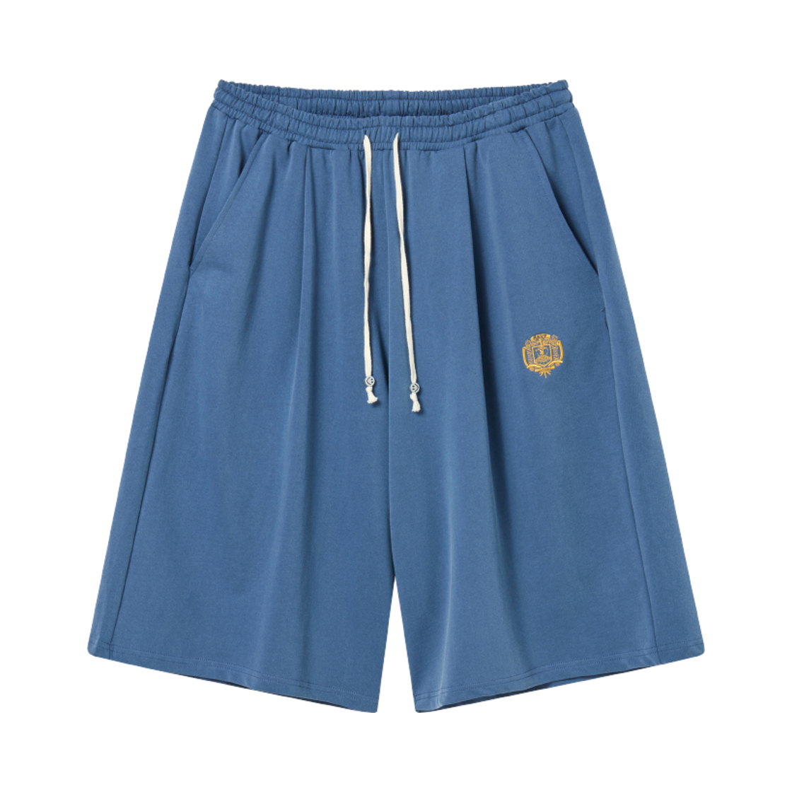 NV25SUSP04NV N ARCHIVE Vintage Garments Cotton 1/2 Sweat Pants Navy