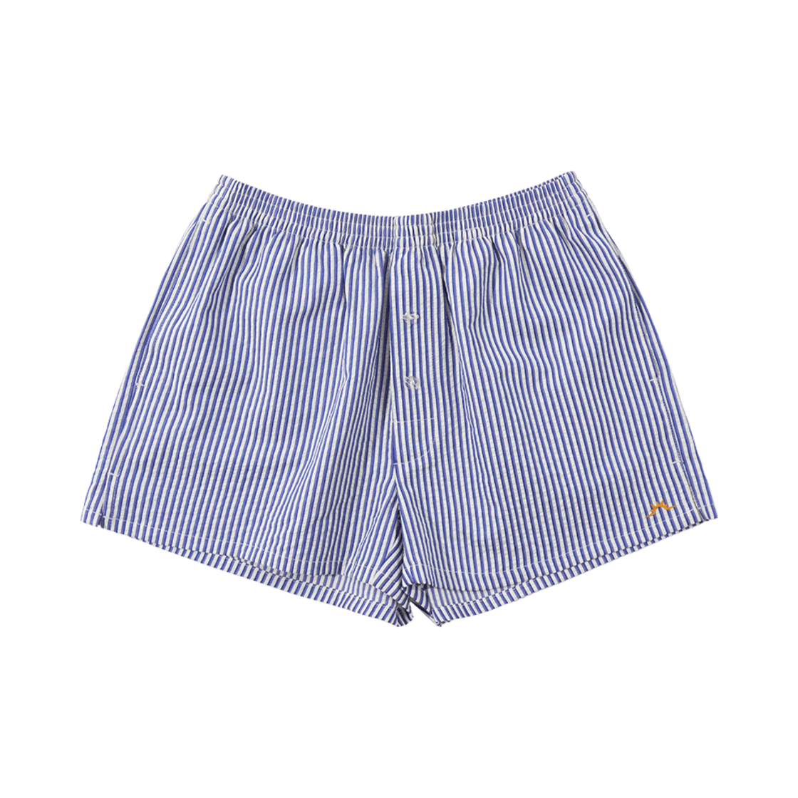 헬로선라이즈 복서 반바지(W) 블루(Hello Sunrise Boxer Shorts(W) Blue)