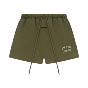 Essentials Fleece Soccer Short Military - 24FW