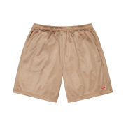Supreme Small Box Baggy Mesh Shorts Tan - 25SS