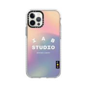 Casetify x IAB Studio iPhone Logo Case Sheer Irdescent