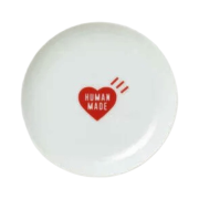 Human Made Heart Mamezara White