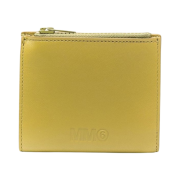 MM6 Maison Margiela Zip Around Wallet Green Glow