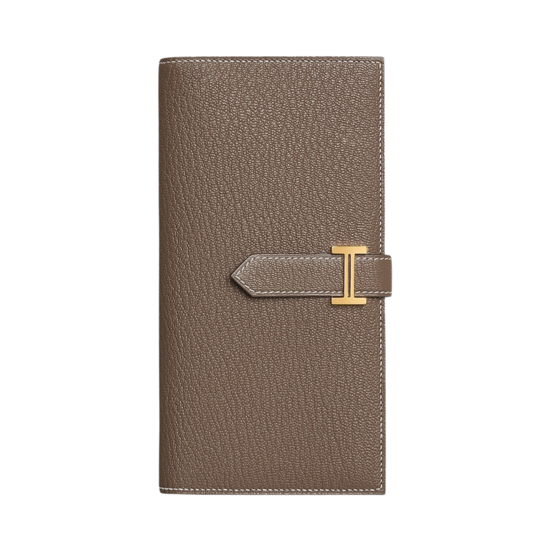 에르메스 베안 장지갑 미조레 고트스킨 & 골드 하드웨어 에뚜쁘(Hermes Bearn Wallet Mysore Goatskin & Gold Etoupe) - 1