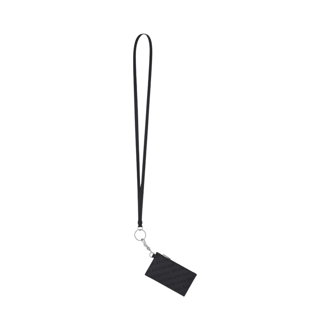 발렌시아가 캐쉬 카드 케이스 온 키체인 블랙(Balenciaga Cash Card Case On Keychain Black) - 1