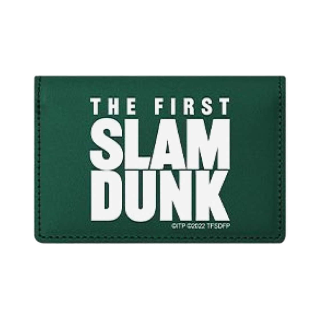 - Smith & Leather x The First Slam Dunk Name Card Pocket Logo Green
