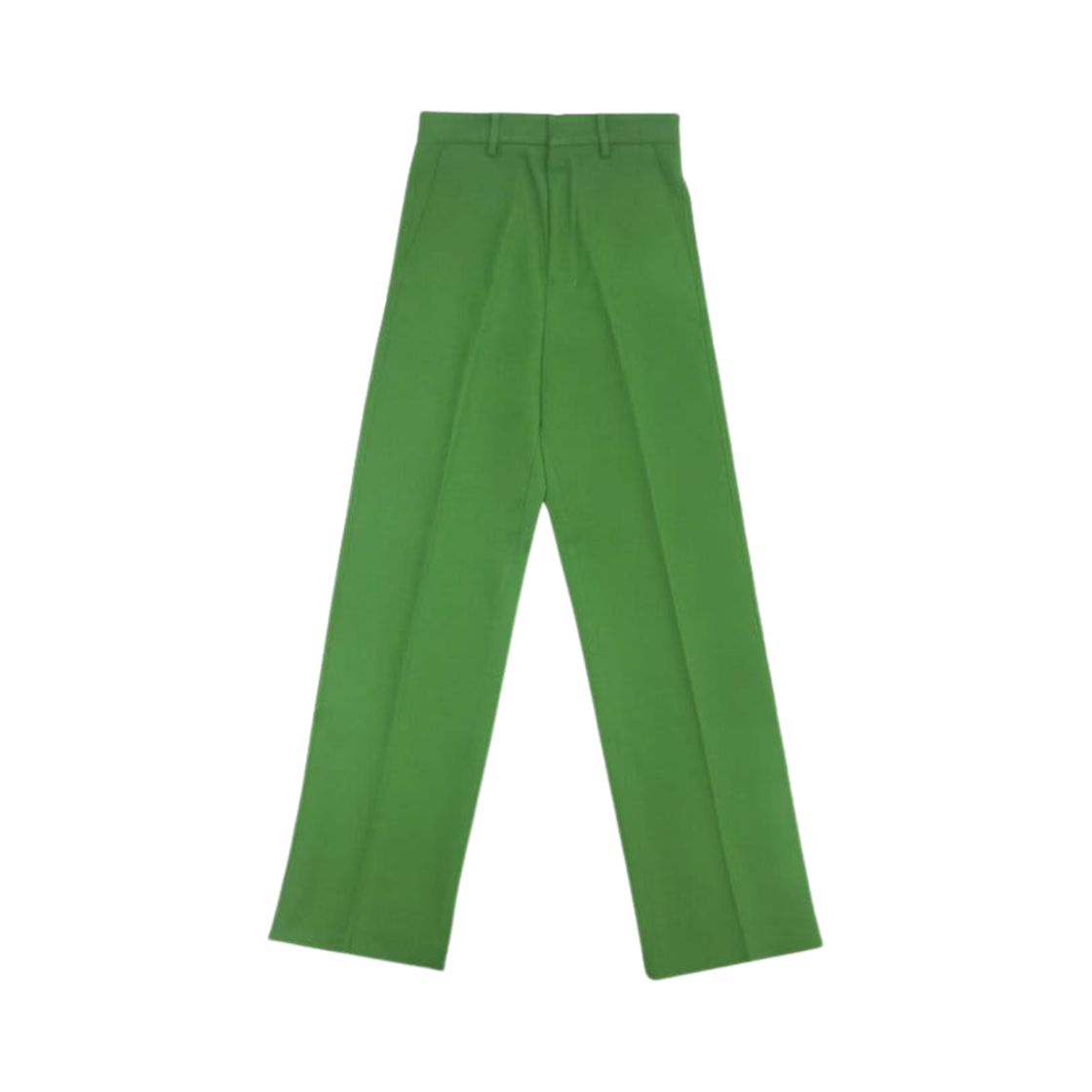 FTR423-WV0004-311 (W) AMI Wool Wide Pants Evergreen