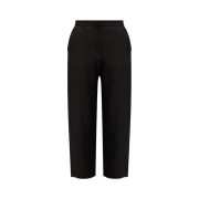 (W) Toteme Twisted Seam Trousers Black