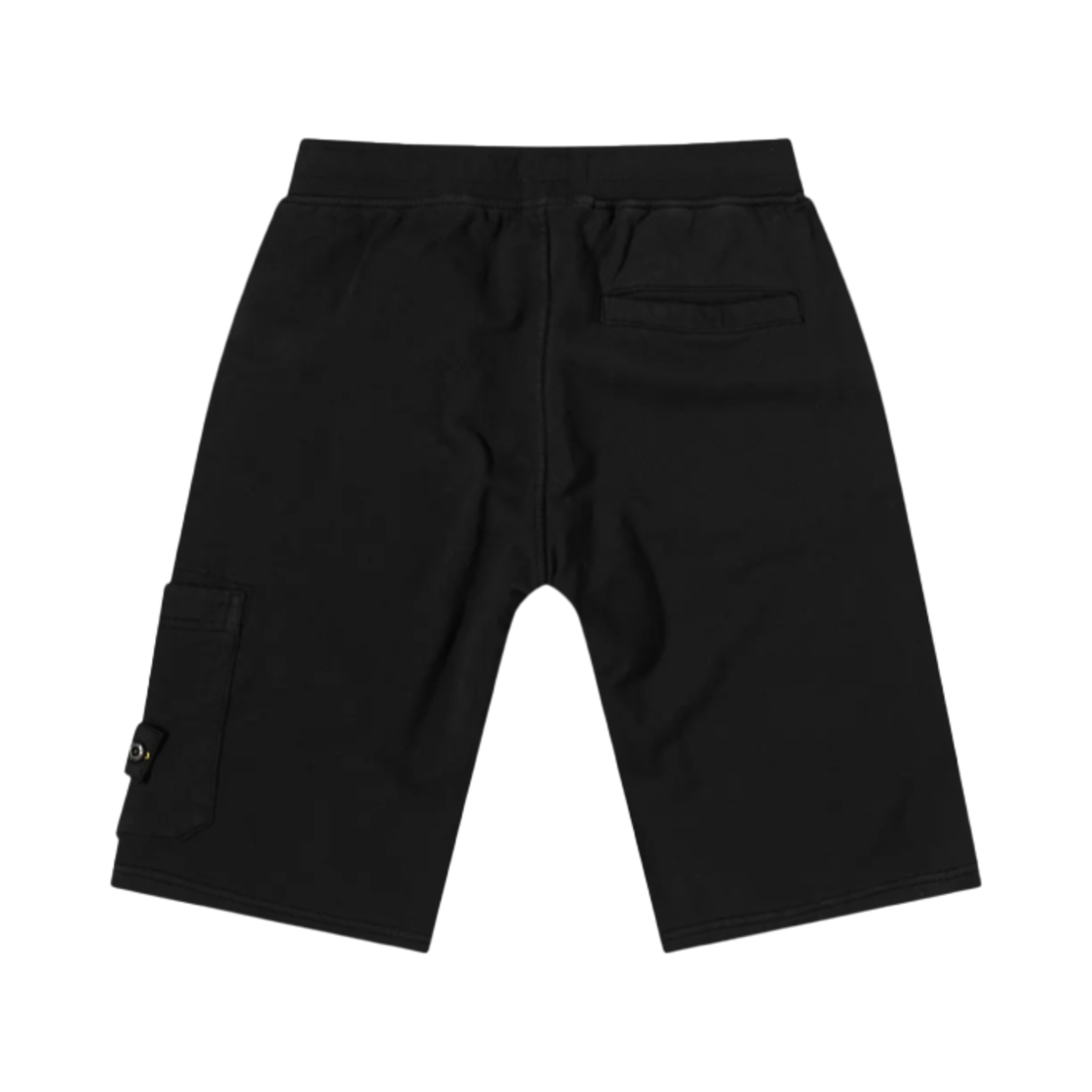 (키즈) 스톤 아일랜드 61840 코튼 플리스 가먼트 다이드 버뮤다 카고 쇼츠 블랙 - 22SS((Kids) Stone Island 61840 Cotton Fleece Garment Dyed Bermuda Cargo Shorts Black - 22SS) - 2