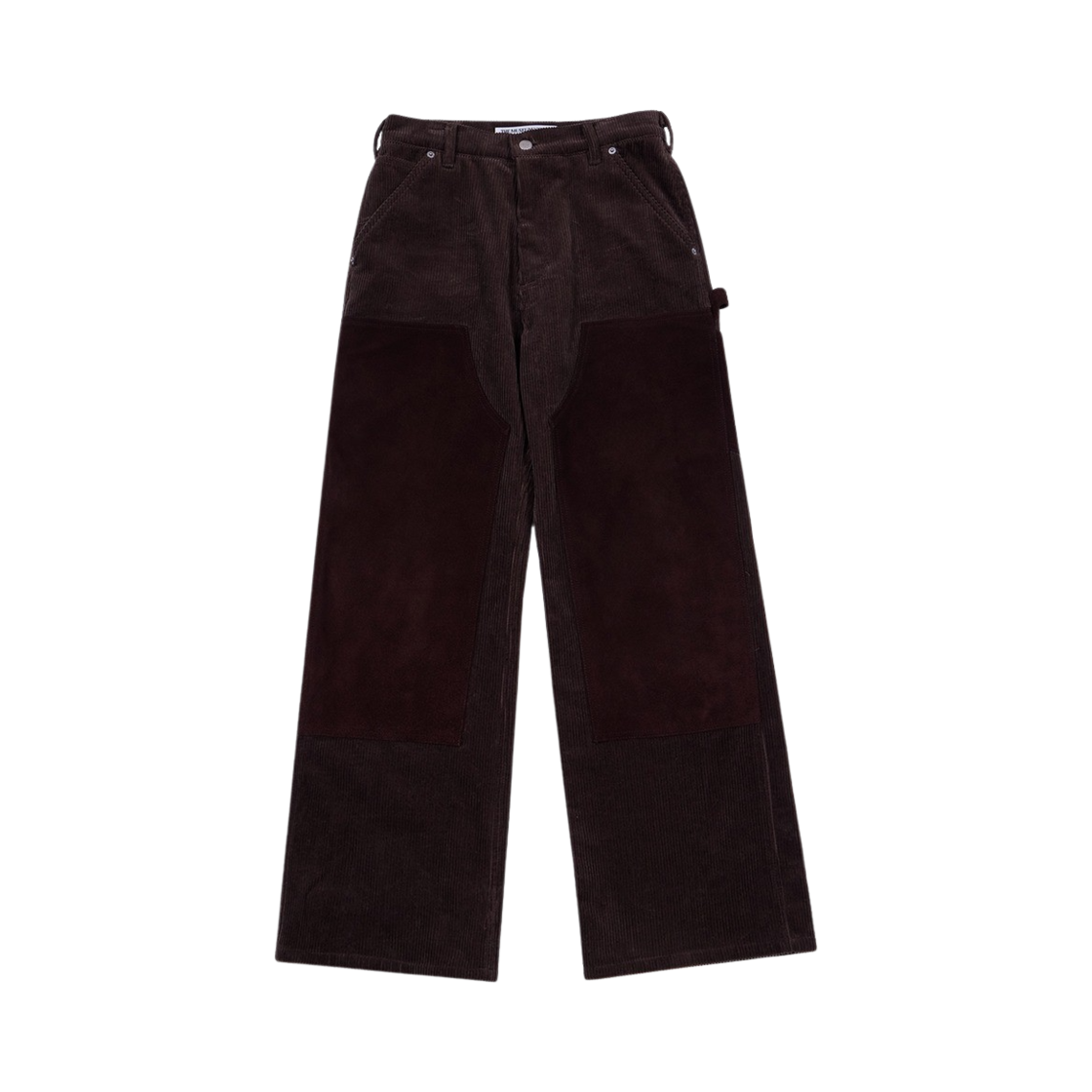 더뮤지엄비지터 코듀로이 스웨이드 카펜터 팬츠 브라운