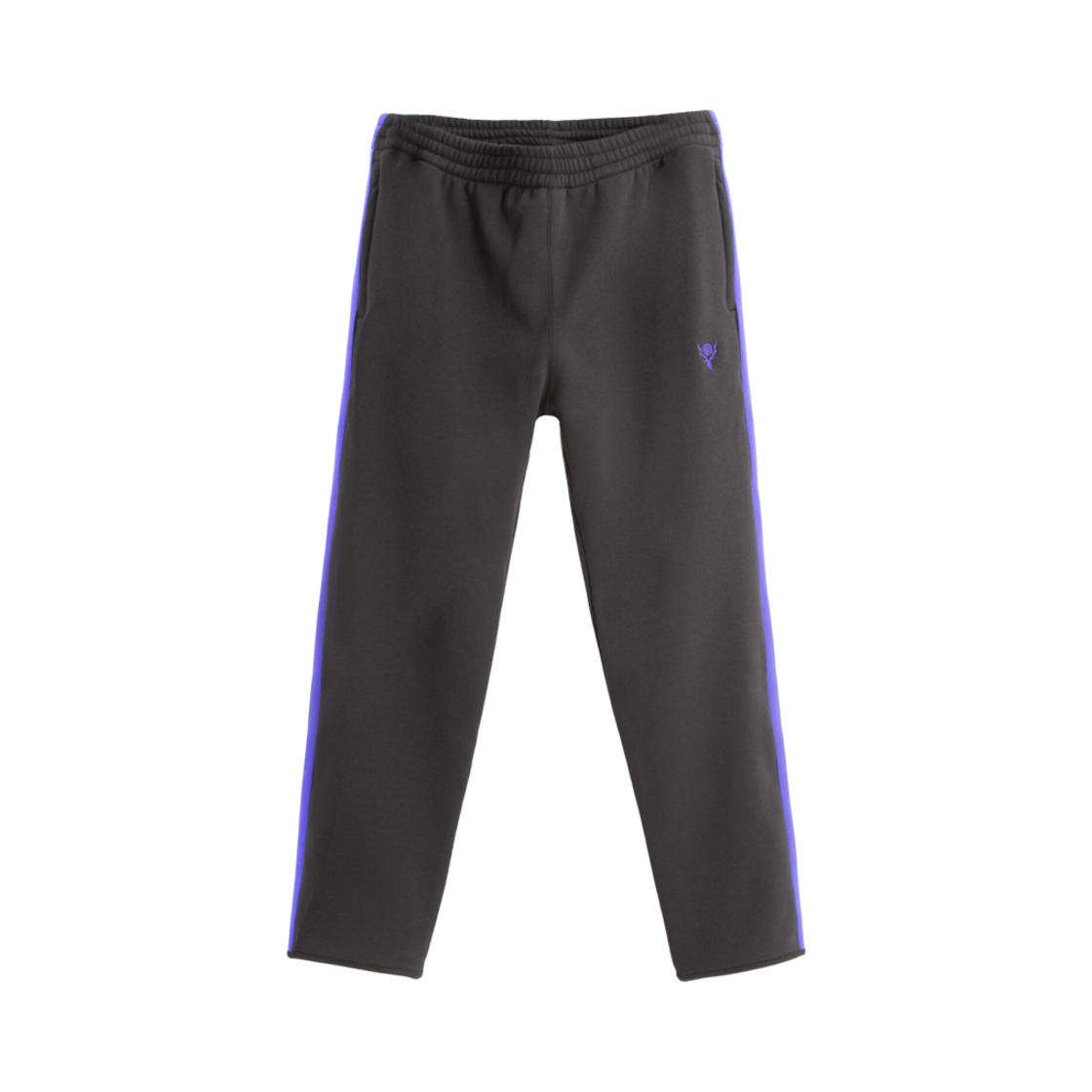 사우스2 웨스트8 플리스 트레이너 팬츠 블랙 퍼플(South2 West8 Fleece Trainer Pants Black Purple)