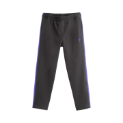 South2 West8 Fleece Trainer Pants Black Purple