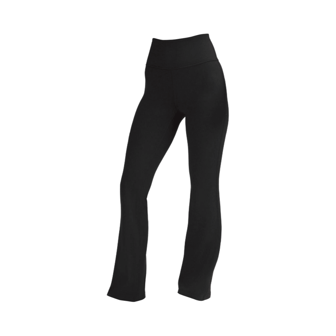 (W) 룰루레몬 그루브 슈퍼 하이라이즈 플레어 팬츠 블랙((W) Lululemon Groove Super-High-Rise Flare Pants Black)