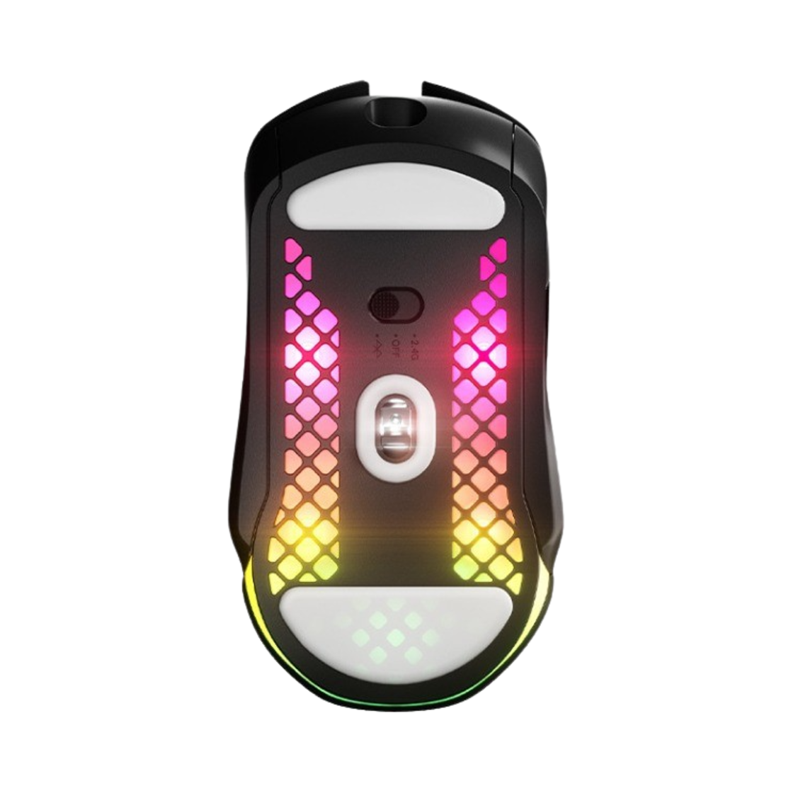 스틸시리즈 에어록스 5 무선 게이밍 마우스 블랙 (국내 정식 발매 제품)(Steelseries Aerox 5 Wireless Gaming Mouse Black (Korean Ver.)) - 2
