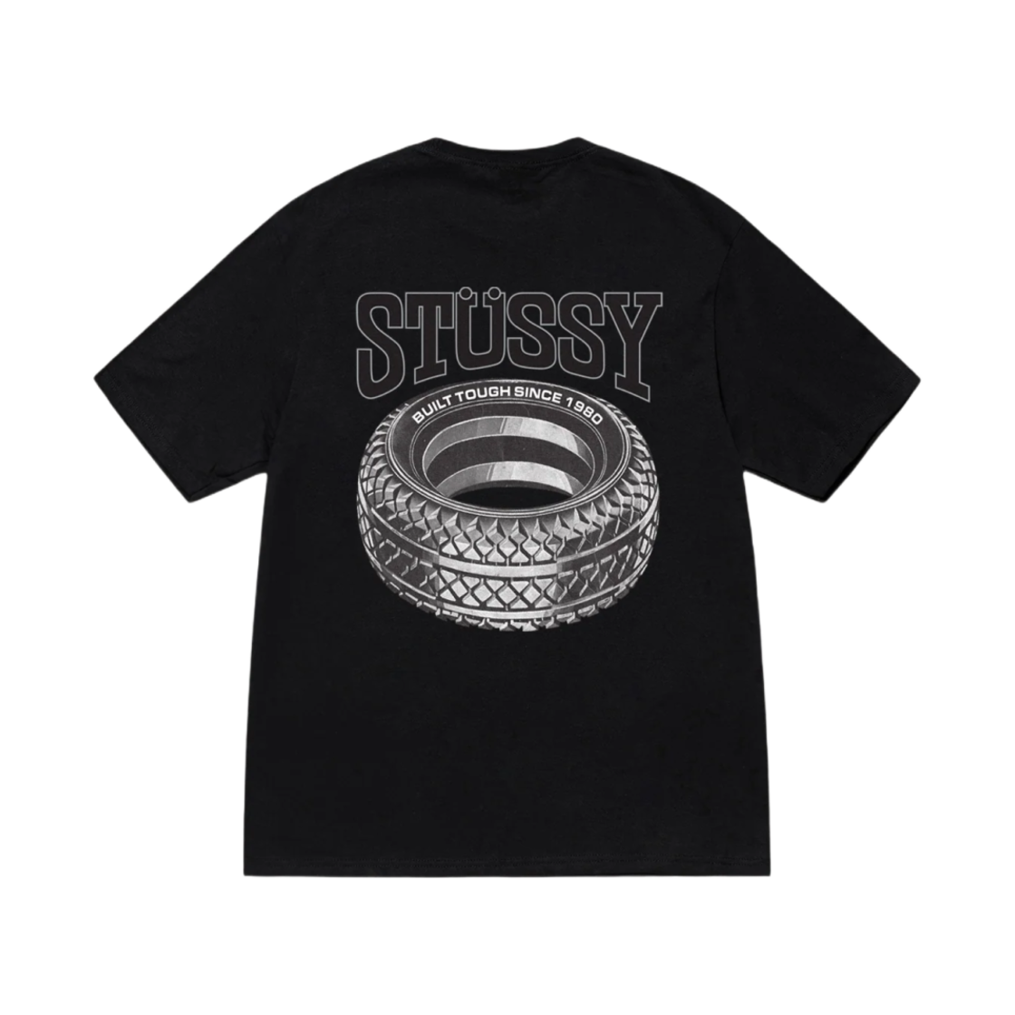스투시 터프 트레드 티셔츠 블랙(Stussy Tough Tread T-Shirt Black)