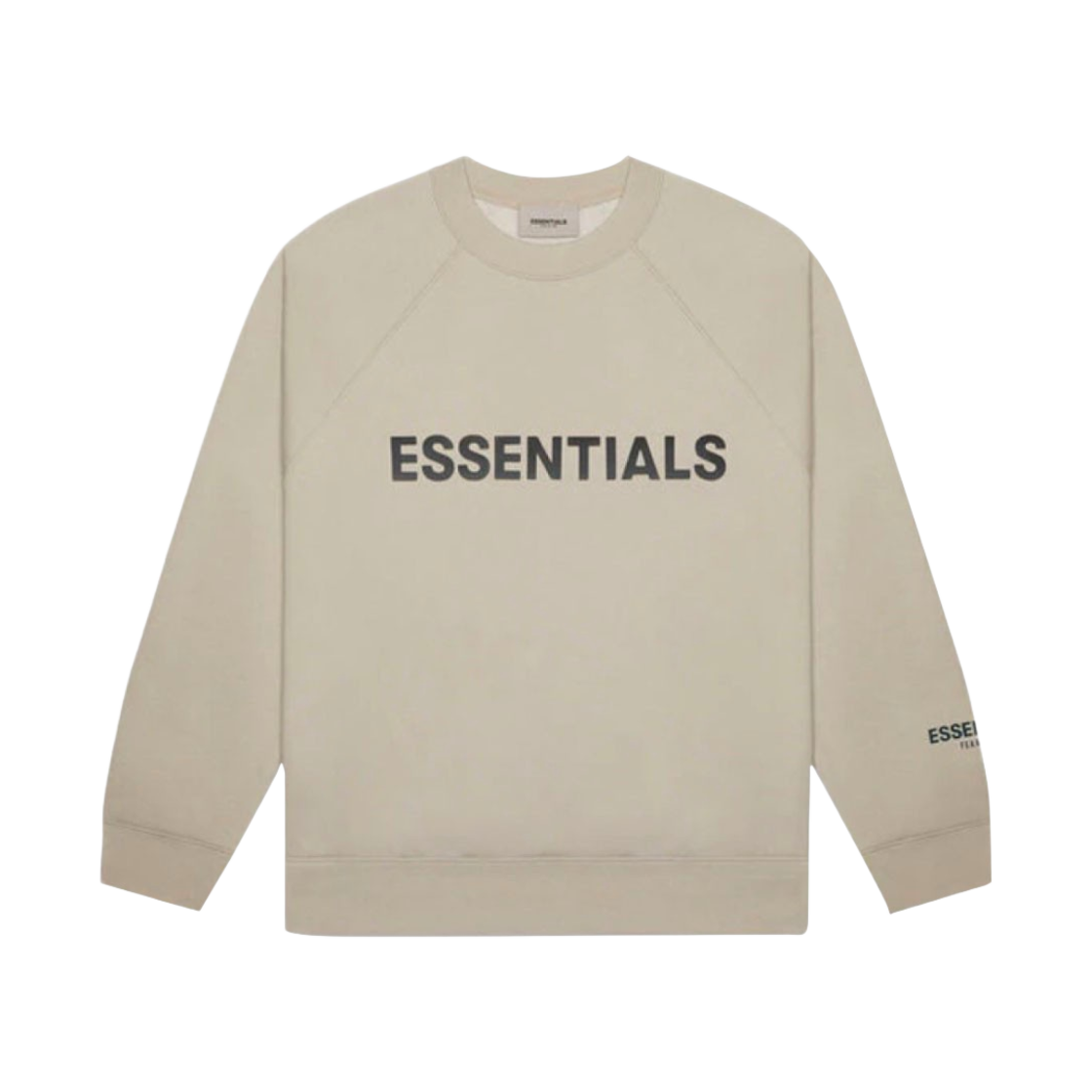 에센셜 3D 실리콘 아플리케 크루넥 올리브/카키 - 20FW