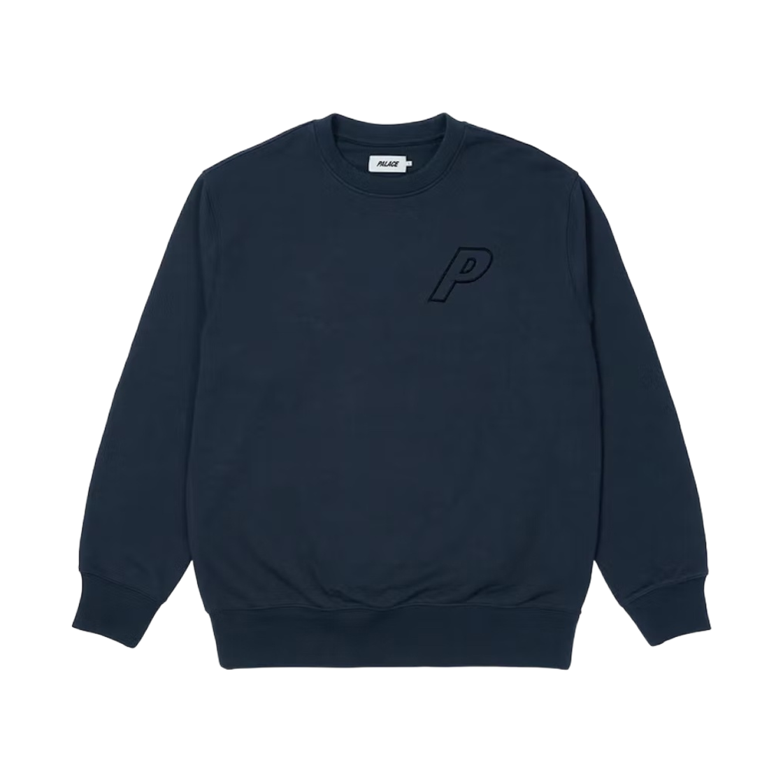 팔라스 트라이스티치 크루넥 네이비 - 22SS(Palace Tri-Stitch Crew Navy - 22SS) - 2