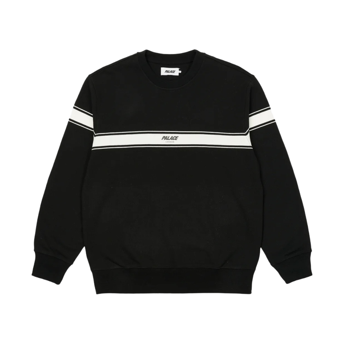 팔라스 런던 트라이 밴드 크루넥 블랙 - 22FW(Palace London Tri Band Crew Black - 22FW) - 1