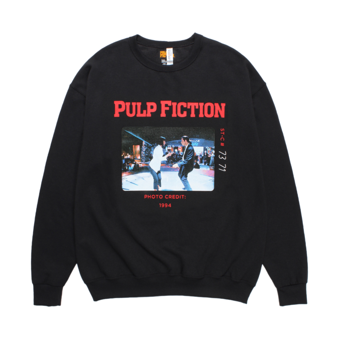 5184 Wacko Maria x Pulp Fiction Sweat Shirt Black