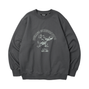 Wildthings Vintage Sweatshirts(WILD DOG) Graphite