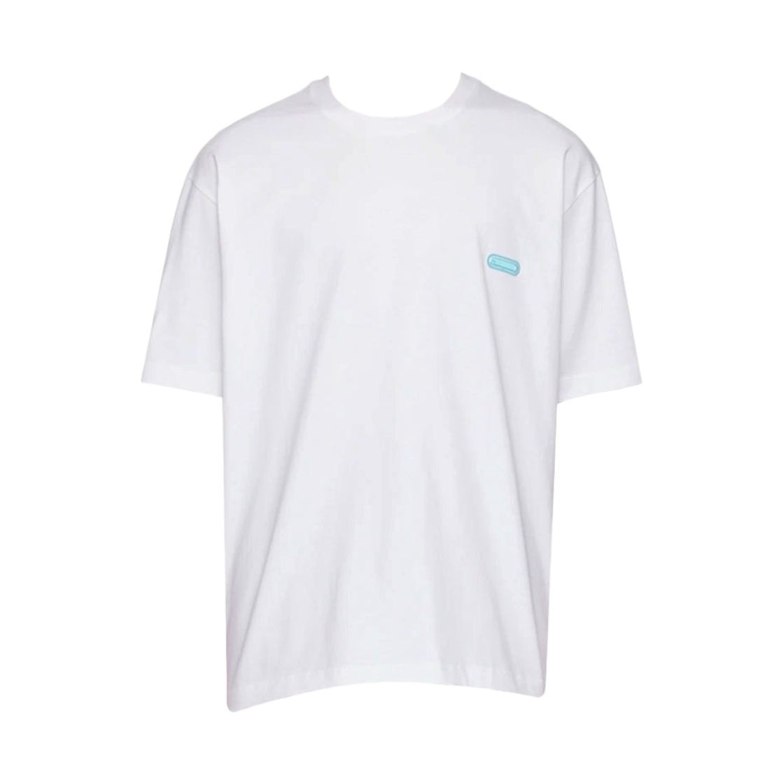 솔리드 옴므 자수 로고 티셔츠 화이트 - 23SS(Solid Homme Embroidered Logo T-Shirt White - 23SS)