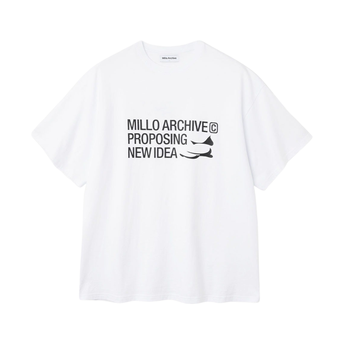 밀로 아카이브 뉴 아이디어 티셔츠 화이트
