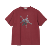 Millo Archive Bold Key T-Shirts Burgundy