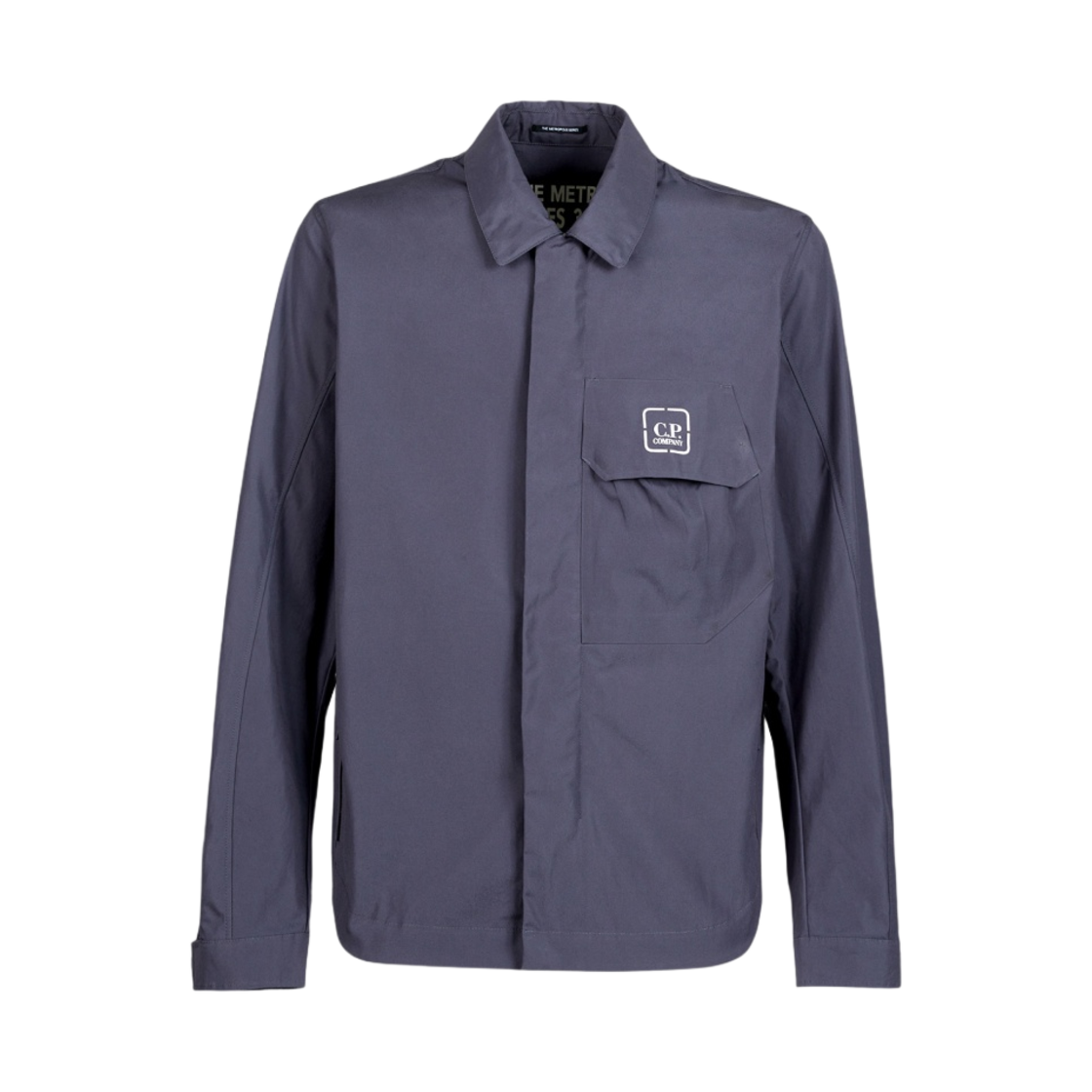C.P. 컴퍼니 메트로폴리스 시리즈 HyST 텔라 오버셔츠 옴브레 블루 - 23SS(C.P. Company Metropolis Series HyST Tela Overshirt Ombre Blue - 23SS) - 1
