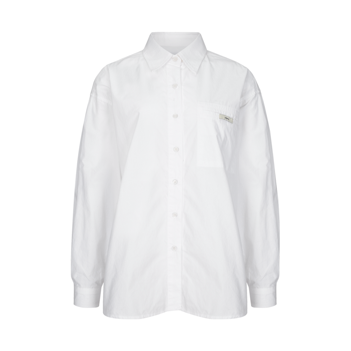 lr24fw26 Leterie Lr Label Overfit Shirt White
