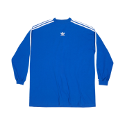 Balenciaga x Adidas Oversized Long Sleeve T-Shirt Blue