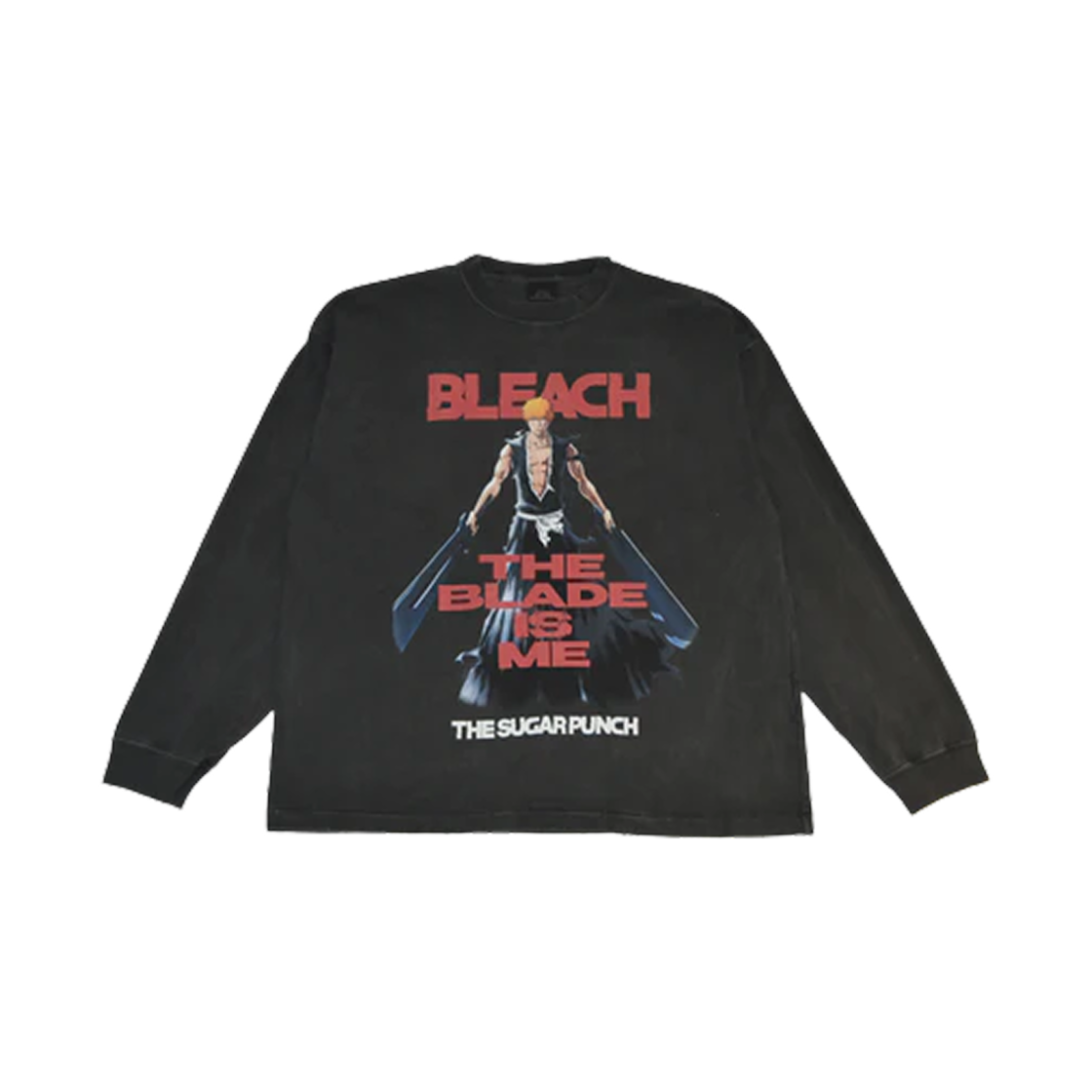 TBLM24AM002 Sugar Punch Bleach L/S T-Shirt Ichigo Black
