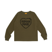 Human Made Military L/S T-Shirt Olive Drab