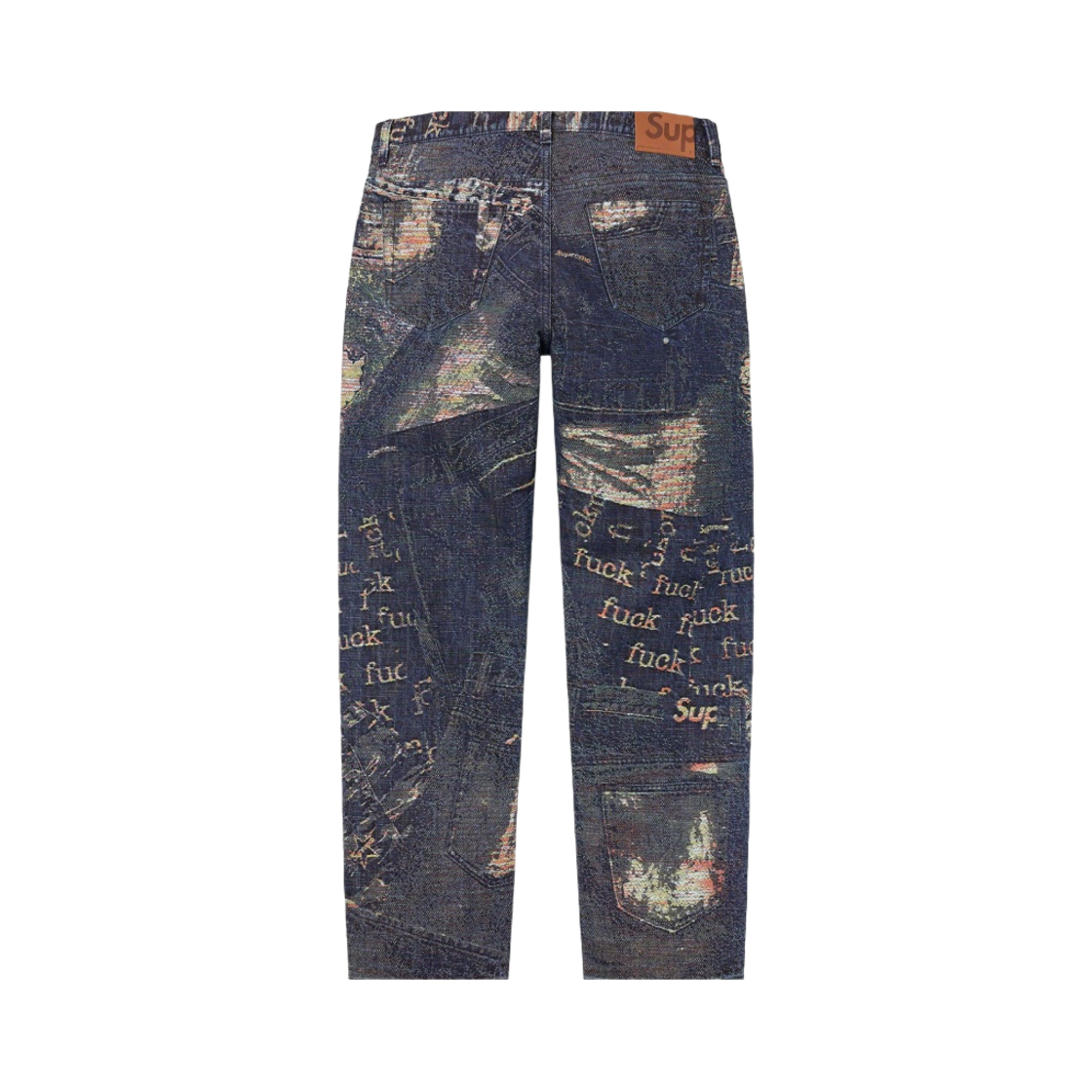 Supreme Archive Denim Jacquard 34インチ Supreme Archive Denim Jacquard Trucker Jacket | Blue