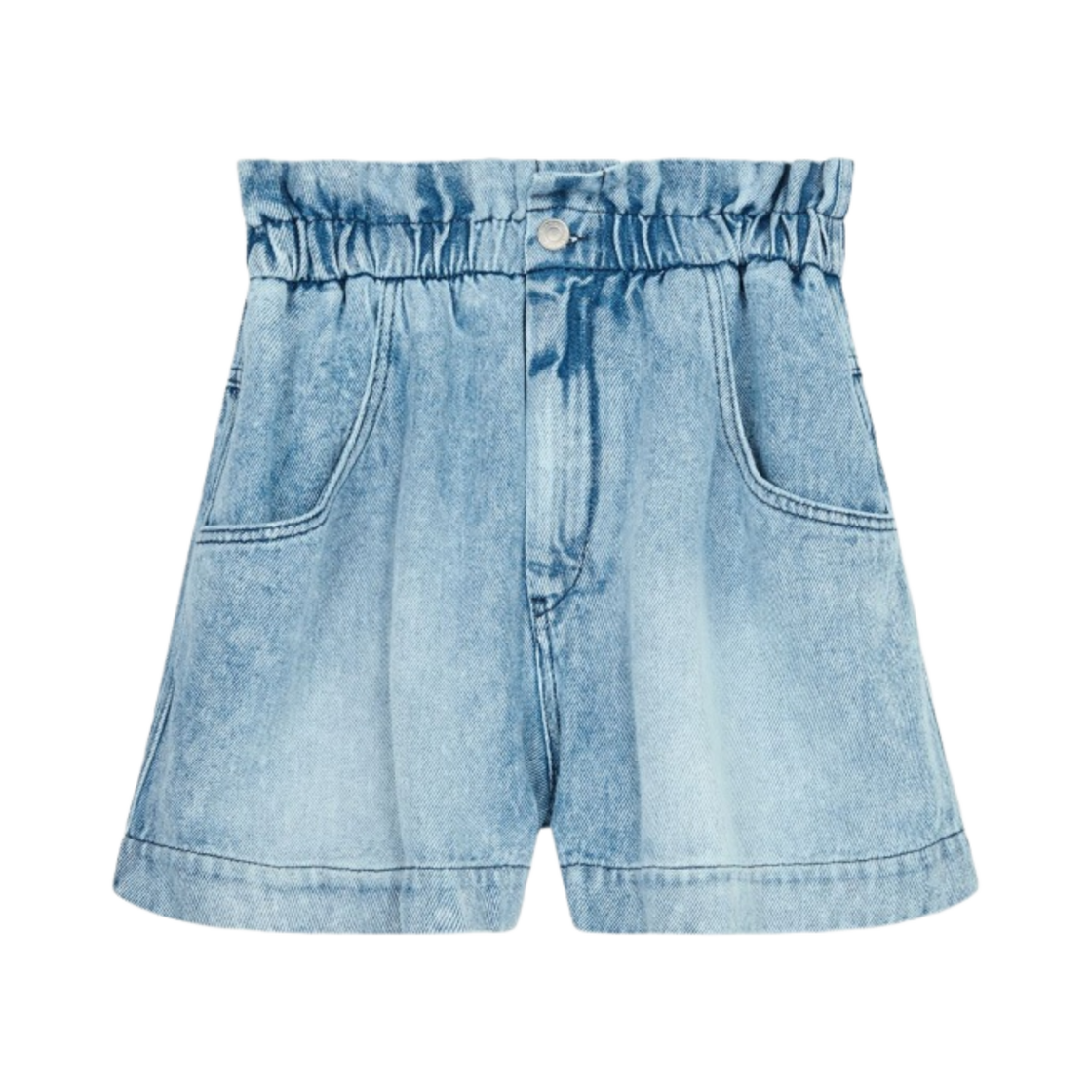 (W) 이자벨 마랑 티티 데님 쇼츠 라이트 블루 - 23SS((W) Isabel Marant Titea Denim Shorts Light Blue - 23SS) - 1