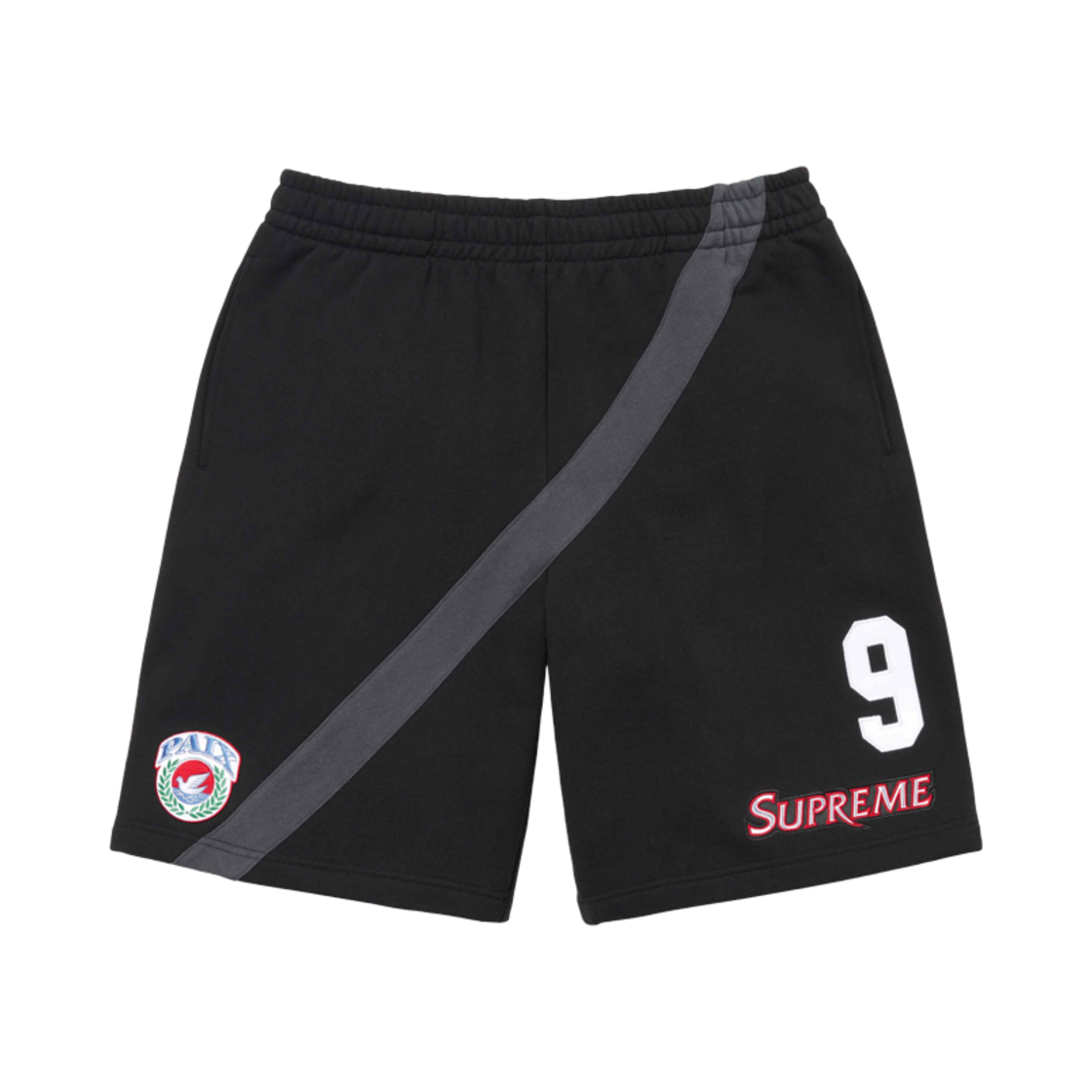 - Supreme Equipe Sweatshort Black - 24SS