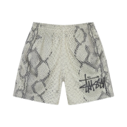 Stussy Mesh Basic Snake Short Bone