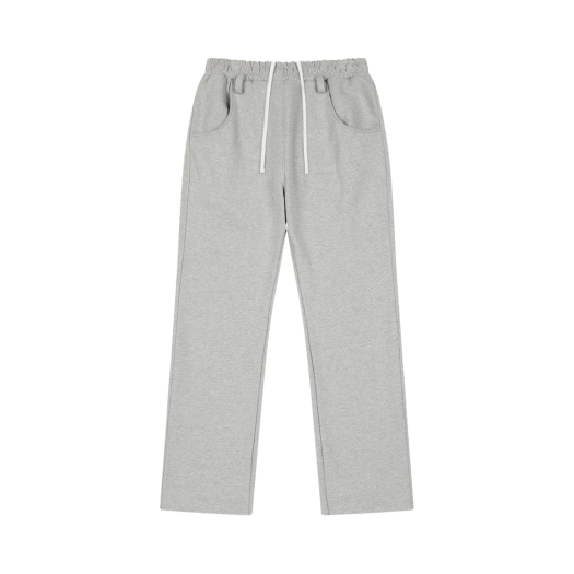 P25103021 Pose Number Eight Flared Raw Cut Sweatpant Grey