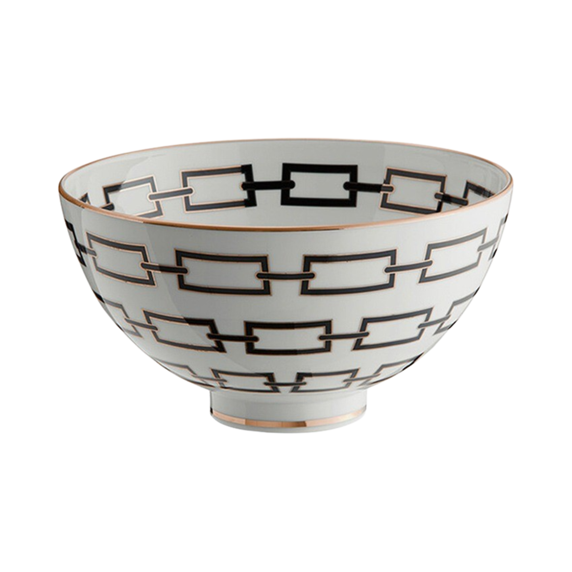 VAUT302482 GINORI1735 Catene Gio Ponti Bowl Black
